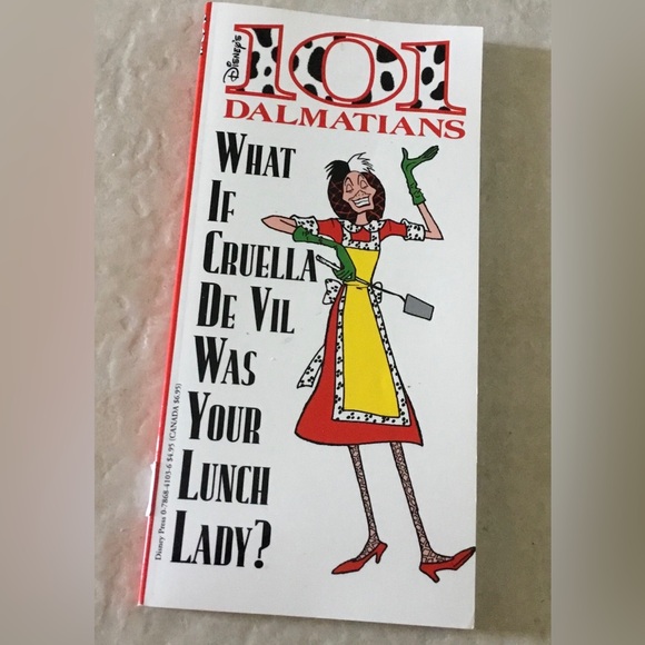 Disney Other - Vintage 1996 101 Dalmations-“What If Cruella De Vil Was Your Lunch La…